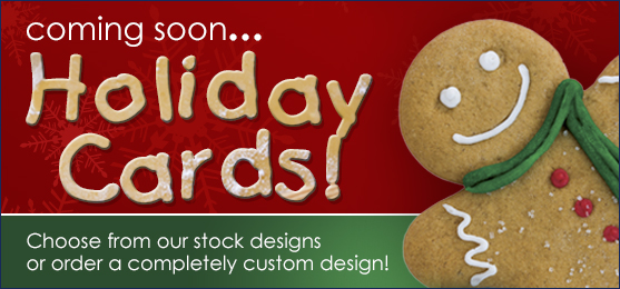 Holiday Cards Coming Soon - Home Page Rotation